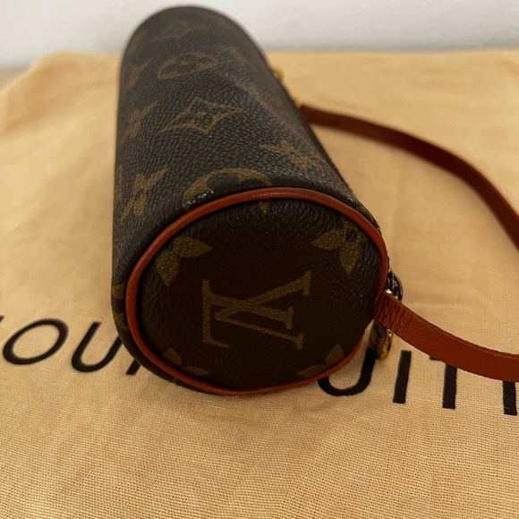 Louis Vuitton Monogram Papillon Golf Ball Holder EUC NWOT dust bag France - Picture 5 of 16